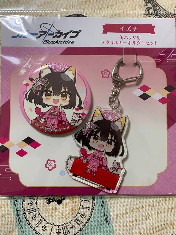 ブルーアーカイブ ナツ パセラ 缶バッジ アクリルキーホルダー ブルアカ ブルーアーカイブ ナツ パセラ 缶バッジ アクリルキーホルダー